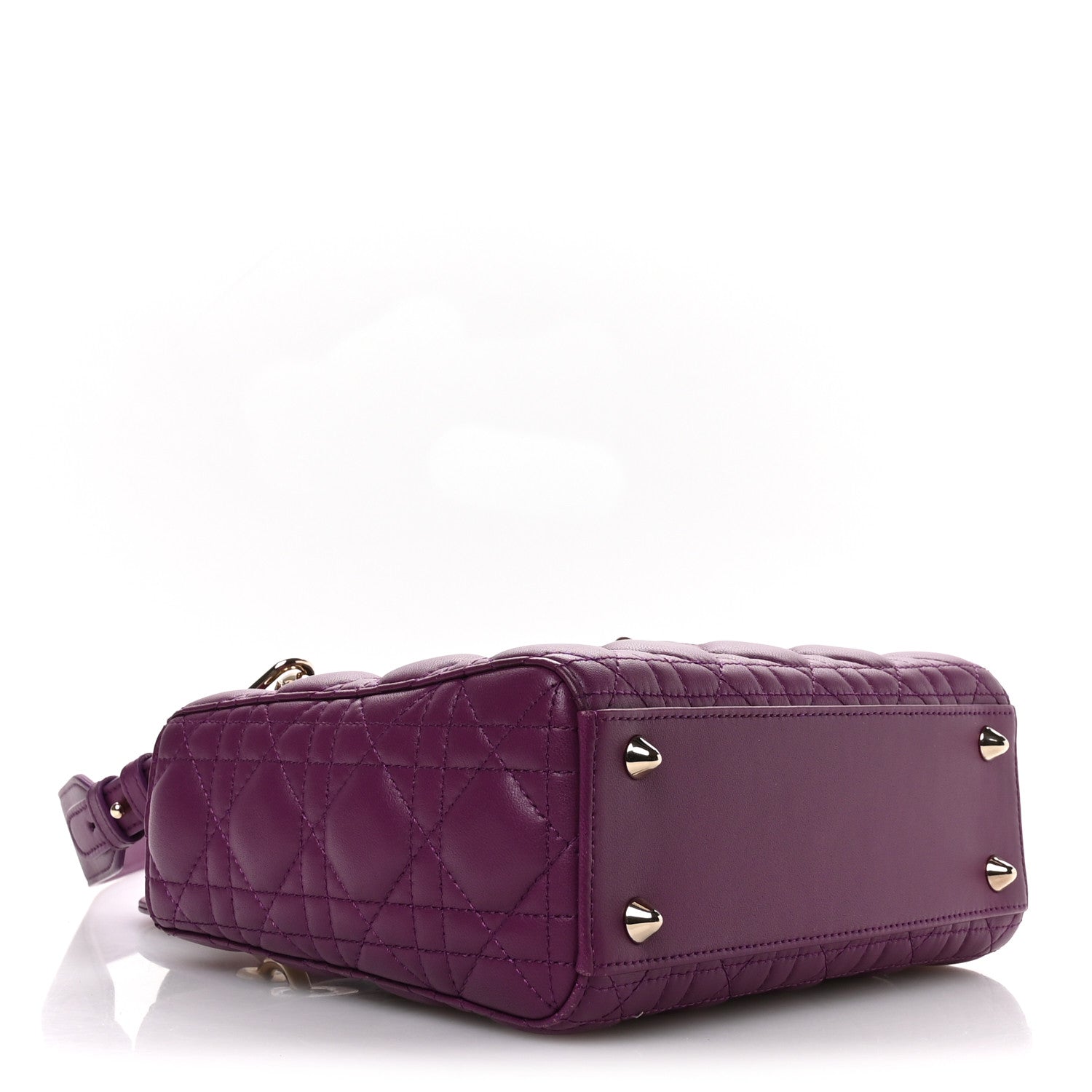 Lambskin Cannage Small My ABCD1OR Lady D1OR Purple