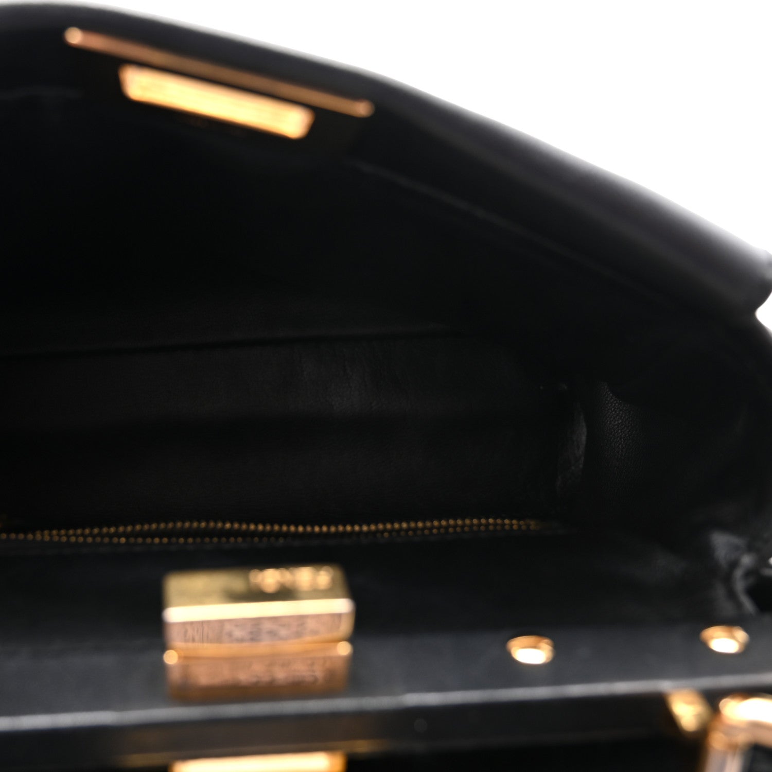 Nappa Mini Peekaboo Iconic Satchel Black