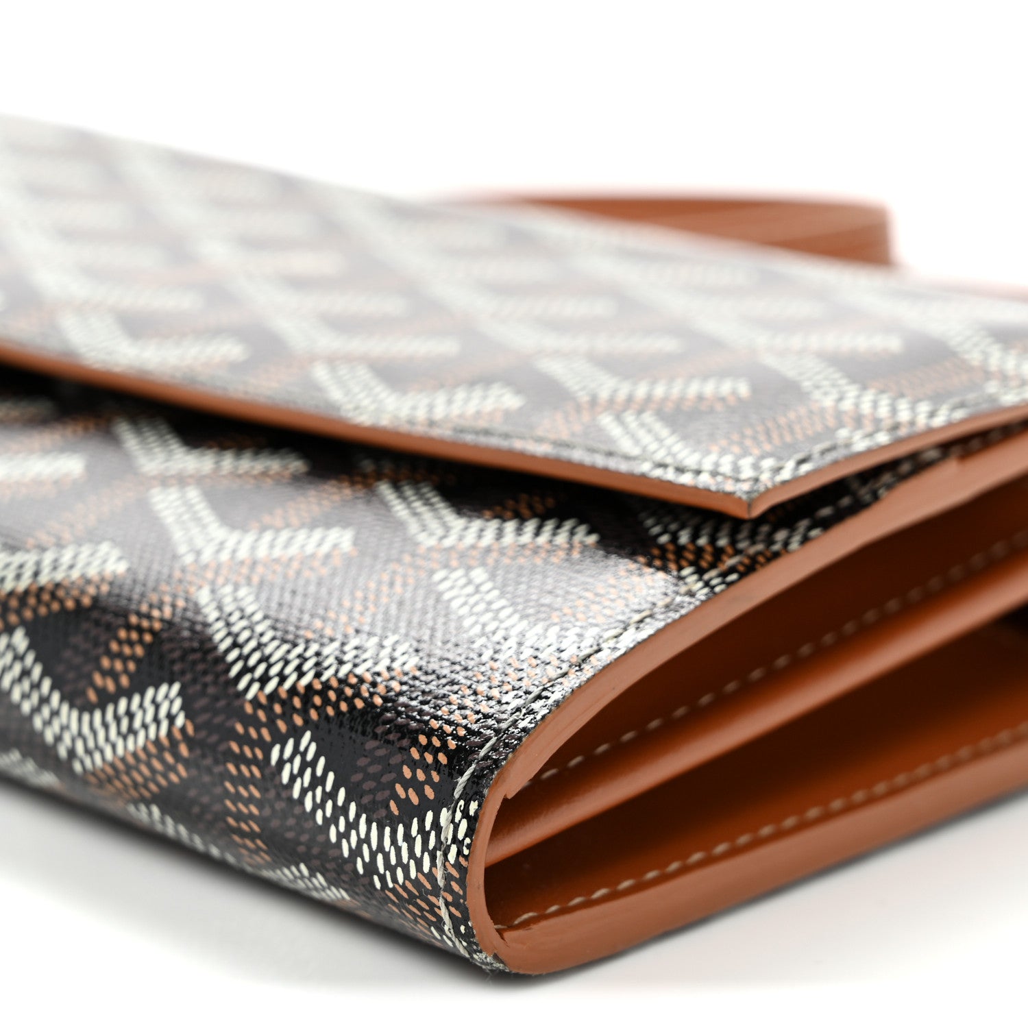 Goyardine Varenne Continental Wallet Black Gold