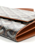 Goyardine Varenne Continental Wallet Black Gold
