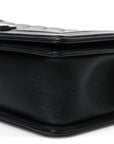 Caviar Quilted Medium Boy Flap Black