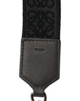 X SUNA FUJITA Calfskin Jacquard Mushroom Anagram Strap Maple