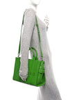 Grained Calfskin Medium The Tote Bag Kiwi