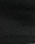 Sheepskin Matelasse Chevron Monogram Medium College Bag Black