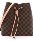 Damier Ebene Neonoe MM Venus Pink