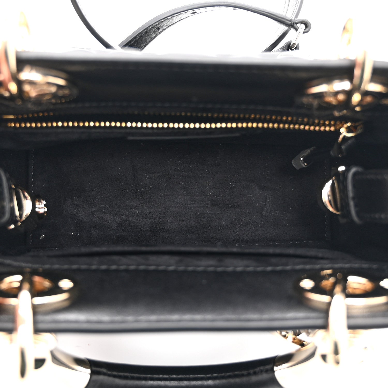 Calfskin Cannage Mini The Lady 95.22 Black
