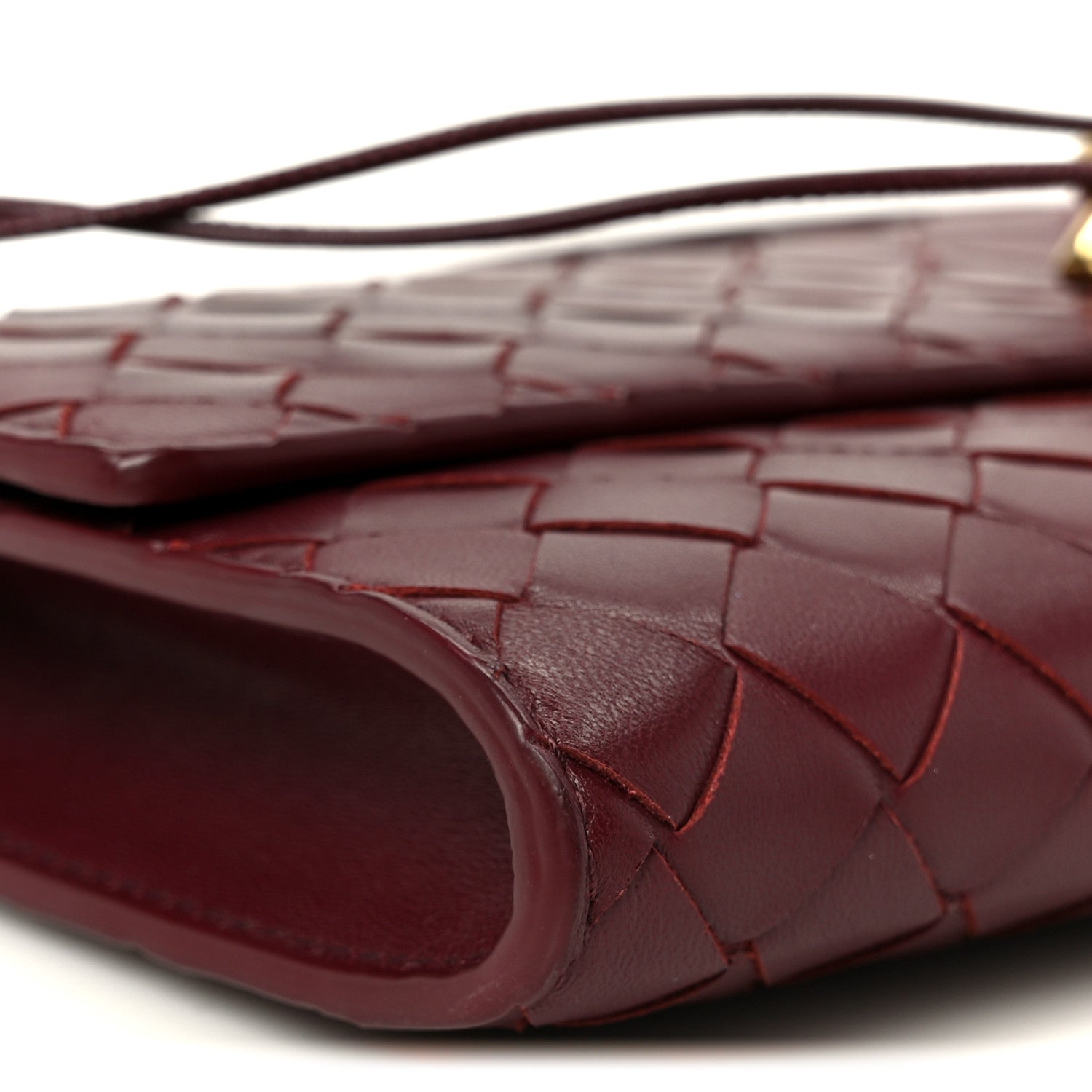 Nappa Intrecciato Long Andiamo Top Handle Clutch Barolo