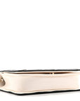 Lambskin Quilted Book Wallet On Chain WOC Black