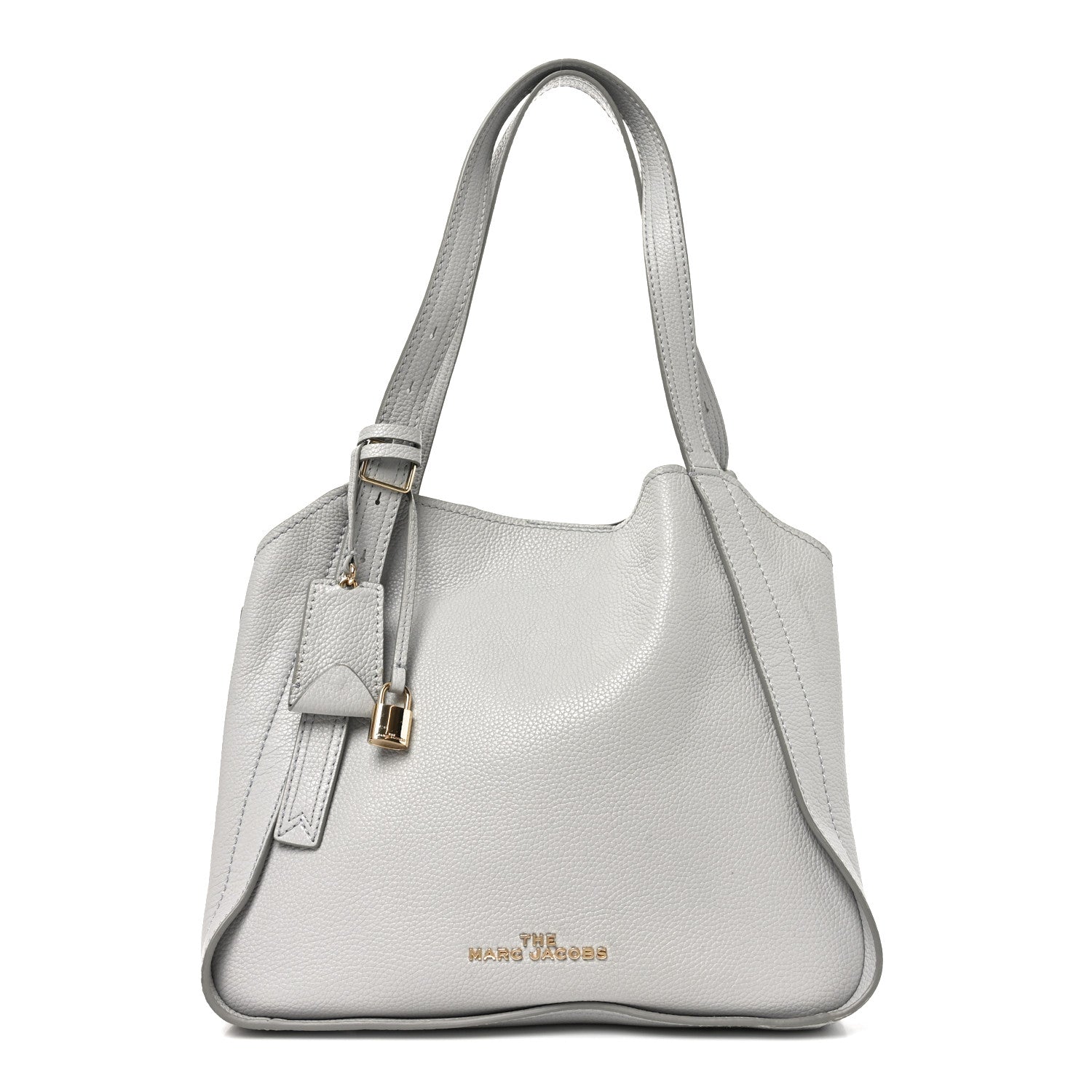 Grained Calfskin The Director Tote Harbor Mist