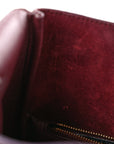 Smooth Calfskin Small Le 5 A 7 Soft Hobo Rouge Legion