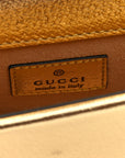 Metallic Calfskin Super Mini Dionysus Shoulder Bag Gold