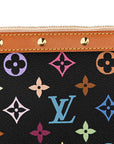 Monogram Multicolor Pochette Accessories Black
