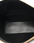 Lambskin Macrocannage D1ORStar Hobo Bag Black