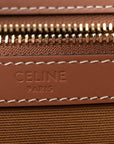 Triomphe Canvas Calfskin Medium Cabas Bag Tan