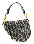 Oblique Mini Saddle Bag Blue
