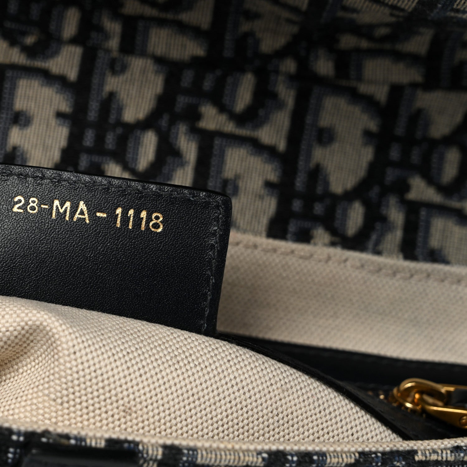Oblique Saddle Bag Blue