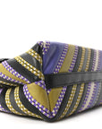 Nappa Striped Small Olimpia Black Multicolor