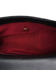 Lambskin Quilted Mini Romance Rectangular Flap Black