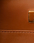 Lambskin Shearling Medium Deauville Tote Brown