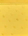 Ostrich Mini Sac Roulis Jaune Citron