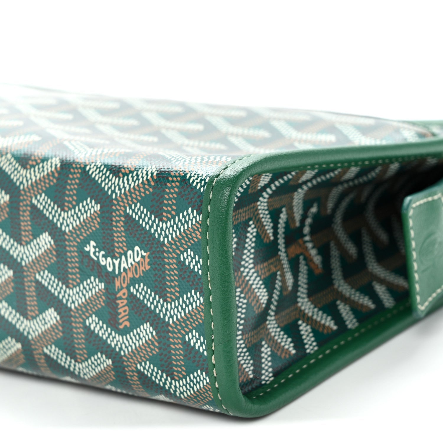 Goyardine Jouvence Toiletry Pouch MM Green