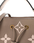 Empreinte Monogram Giant Neonoe MM Tourterelle Creme