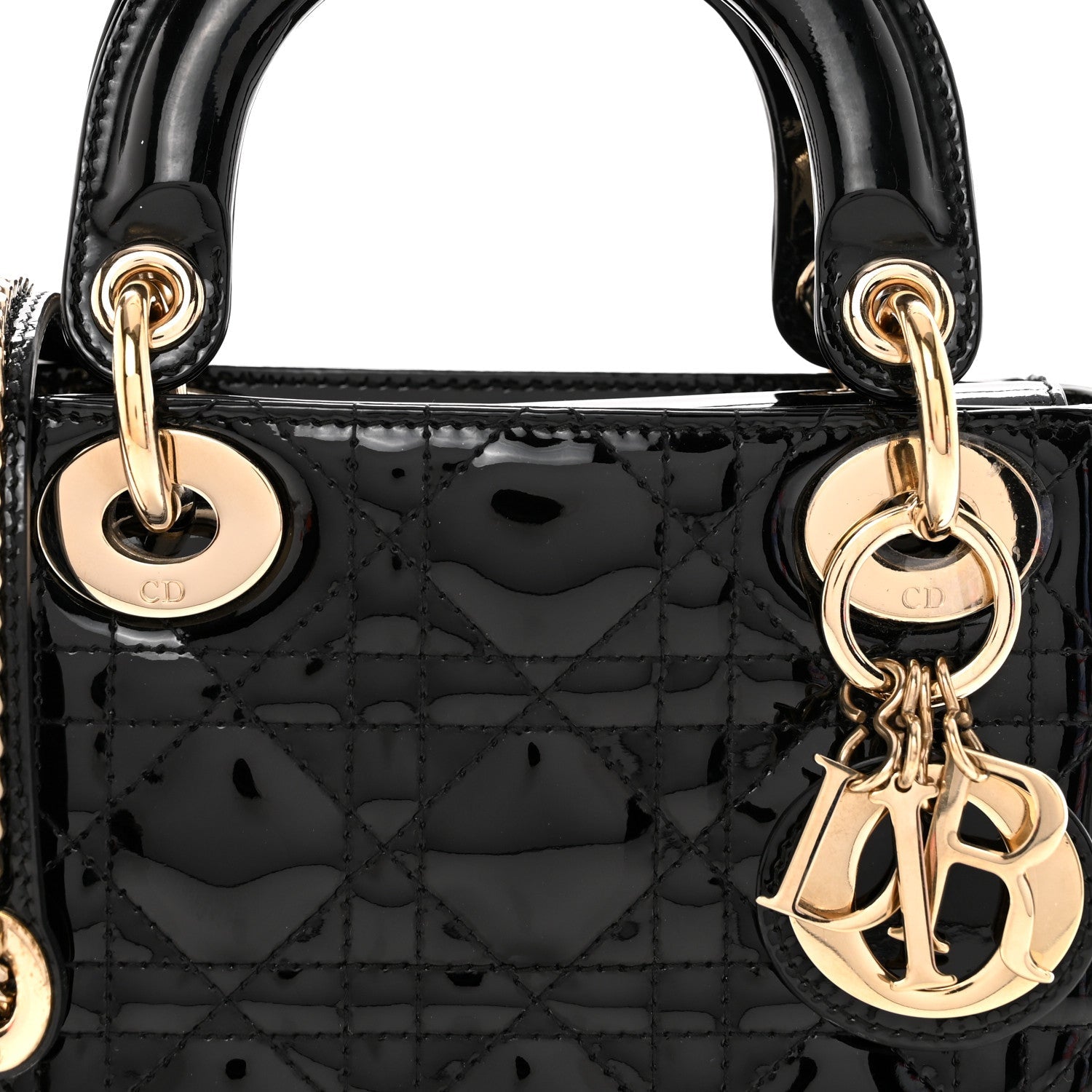 Patent Cannage Mini Lady D1OR Black