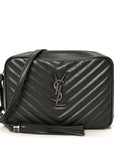 Calfskin Matelasse Monogram Lou Camera Bag Storm