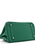 Togo Verso Birkin 30 Vert Vertigo Vert Fonce