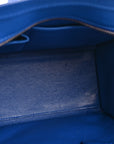 Smooth Calfskin Micro Luggage Royal Blue