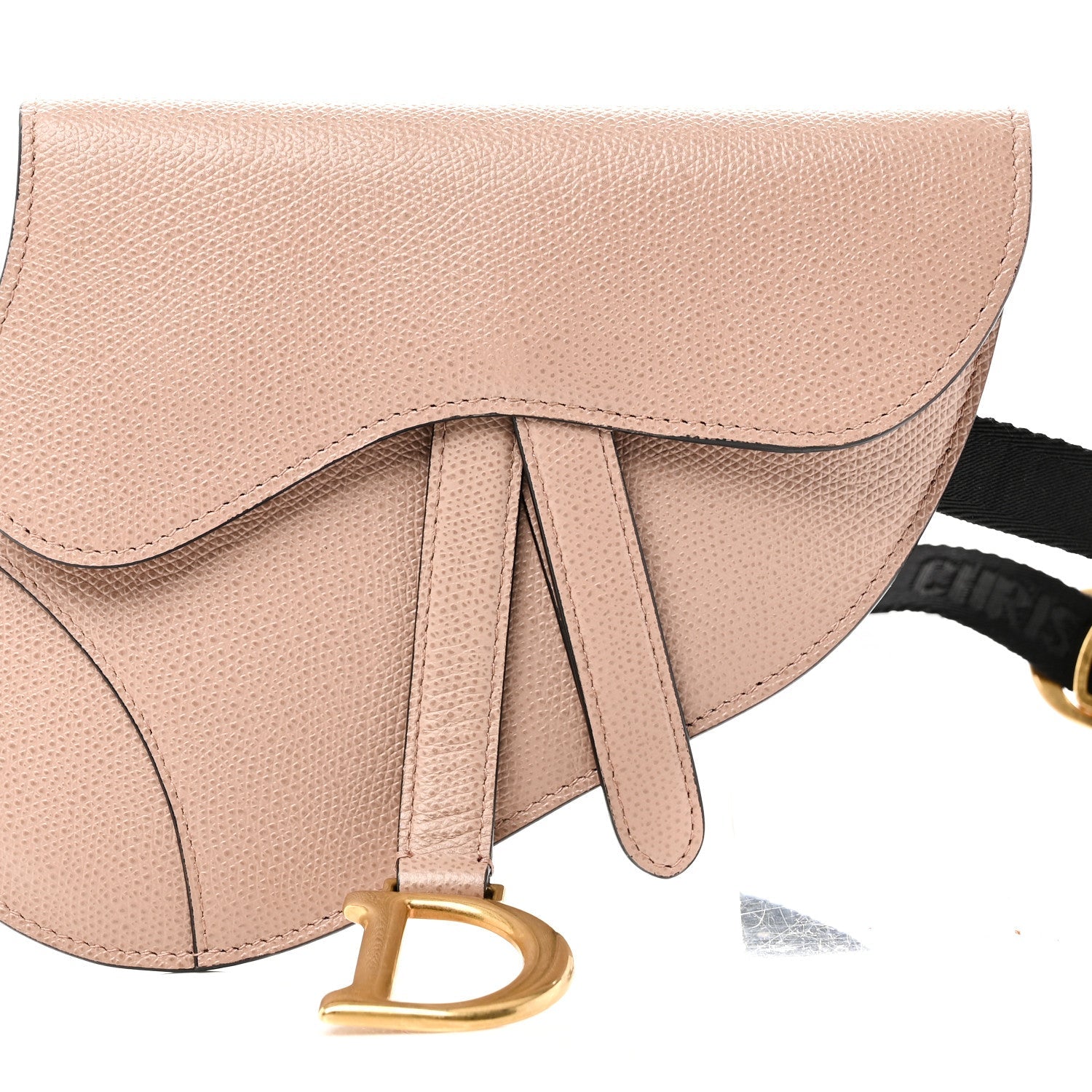 Calfskin Saddle Belt Bag Fard