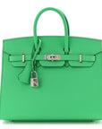 Epsom Birkin Sellier 25 Vert Comics
