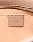 Calfskin Matelasse Small GG Marmont Chain Shoulder Bag Porcelain Rose