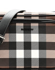 Canvas Check Paddy Messenger Birch Brown