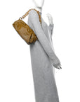 Calfskin The Pouch Chain Teak