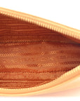 Saffiano Lux Mini Re-Edition Shoulder Bag Arancio