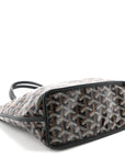 Goyardine Reversible Mini Anjou Black