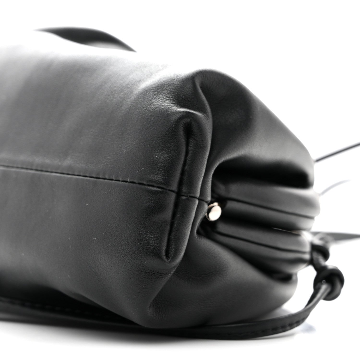 Butter Calfskin The Mini Pouch Black