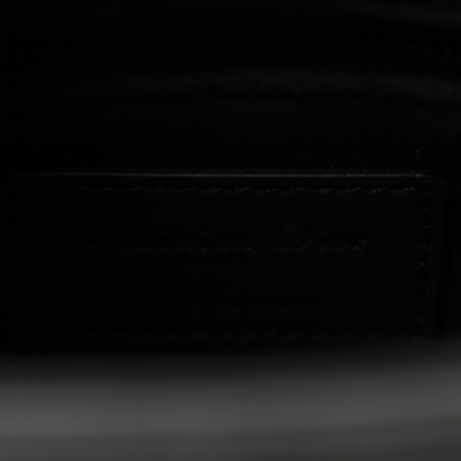 Ultra Matte Calfskin Cannage Small My ABCD1OR Lady D1OR Black
