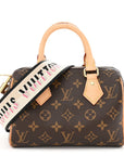 Monogram Speedy Bandouliere 20 Black