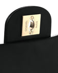 Lambskin Quilted Small My Precious Flap Black