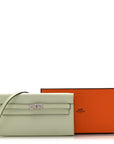 Epsom Kelly Wallet To Go Vert Fizz