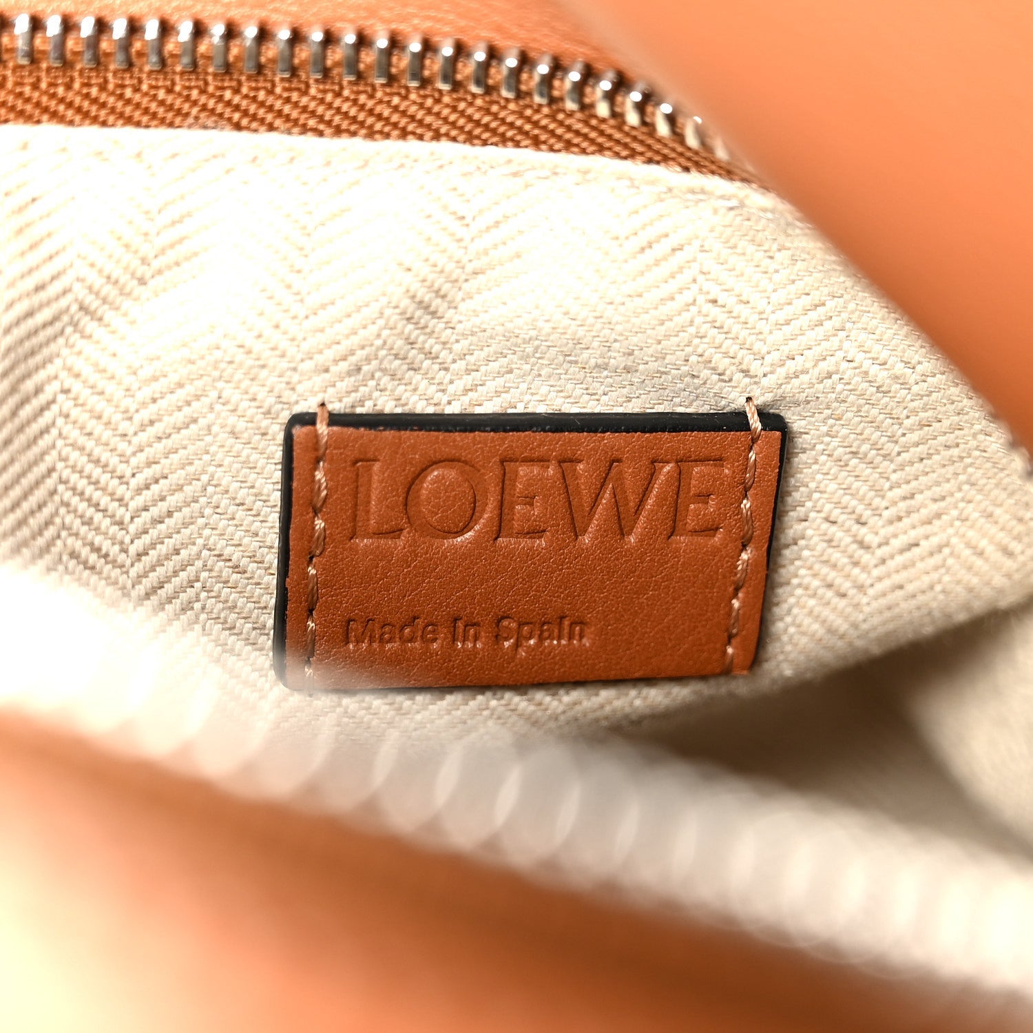 Calfskin Medium Puzzle Bag Tan