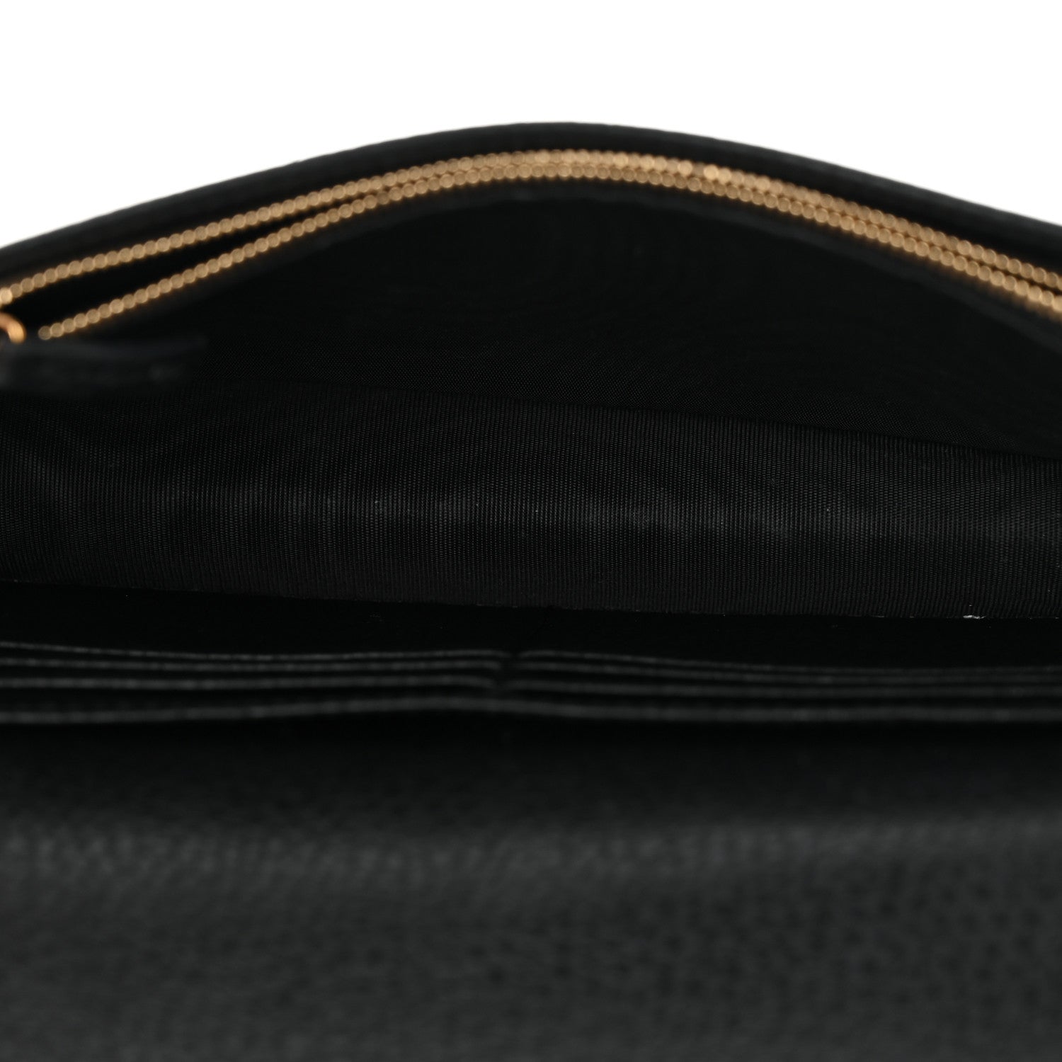 Calfskin Mini GG Marmont Chain Wallet Black
