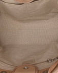 Mixed Fibers Medium Deauville Tote Beige