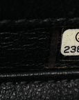 Caviar Quilted Large CC Filigree Vanity Case Beige Black