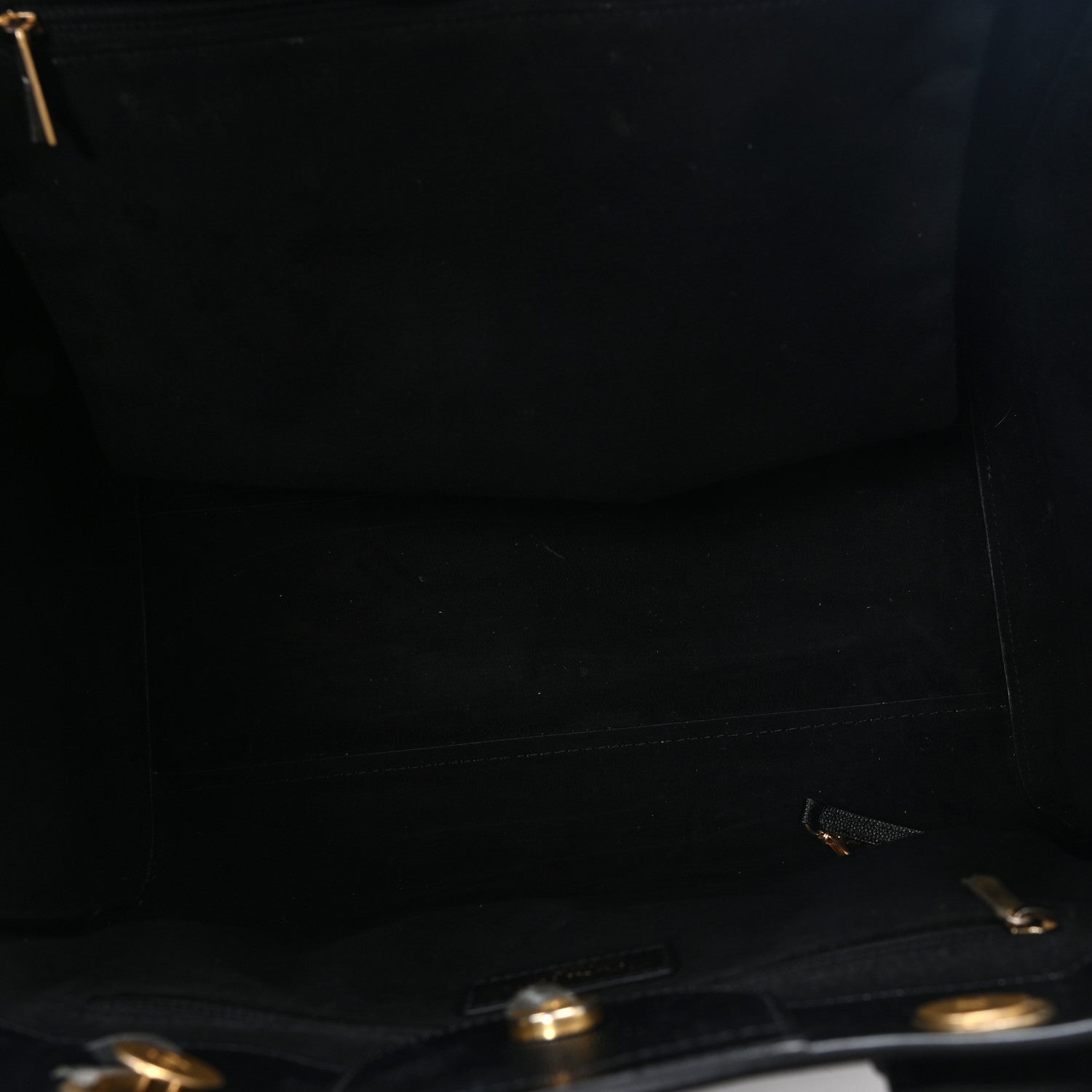 Caviar Medium Studded Deauville Tote Black