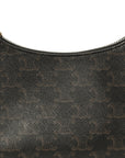 Triomphe Canvas Calfskin Ava Shoulder Bag Tan