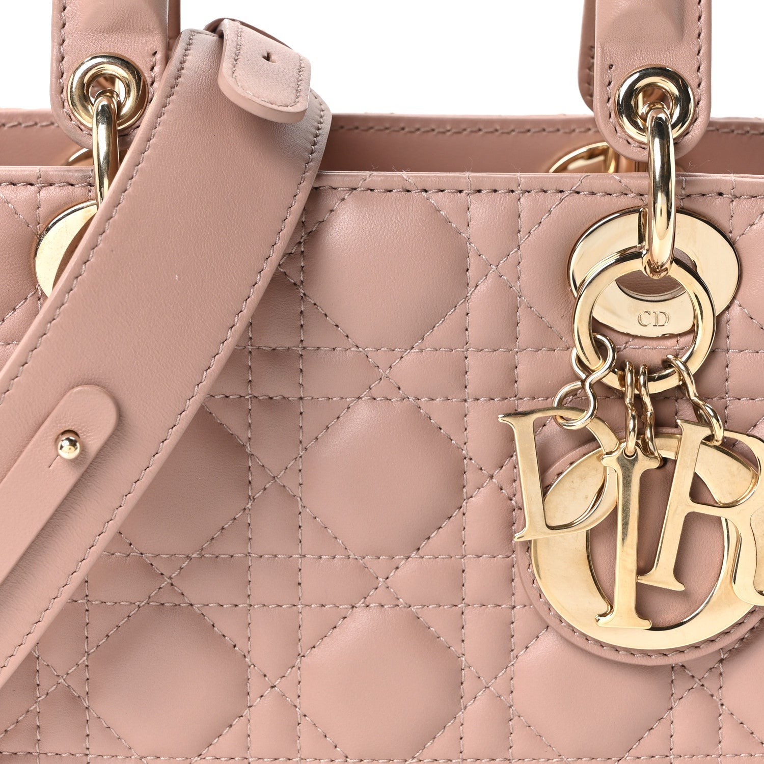 Lambskin Cannage Small My ABCD1OR Lady D1OR Fard