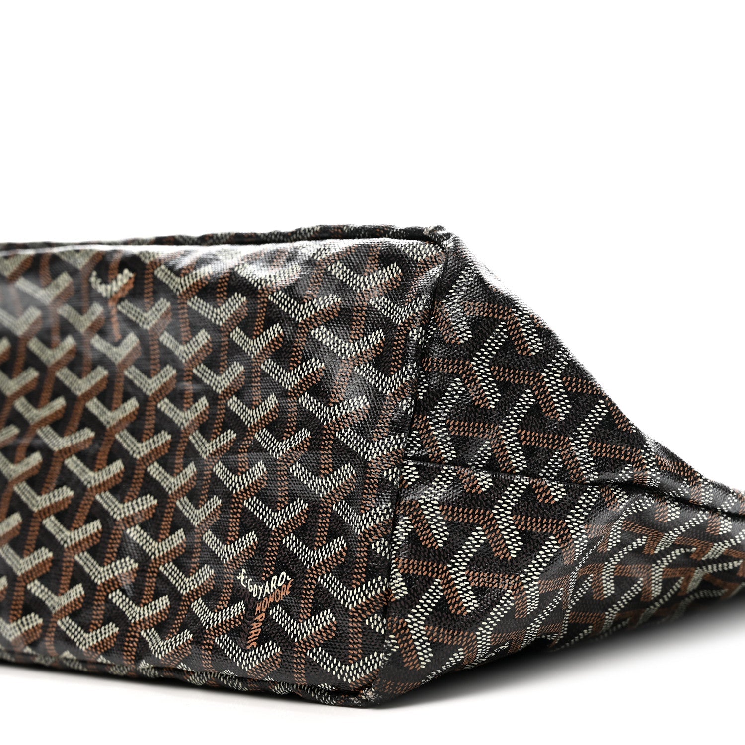 Goyardine Saint Louis PM Black Gold